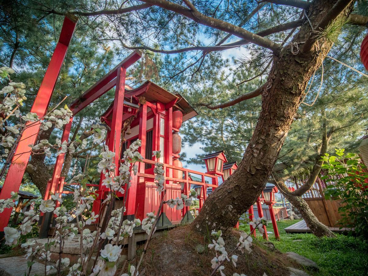 山城天嵐庭園民宿 ผูหลี่ ภายนอก รูปภาพ