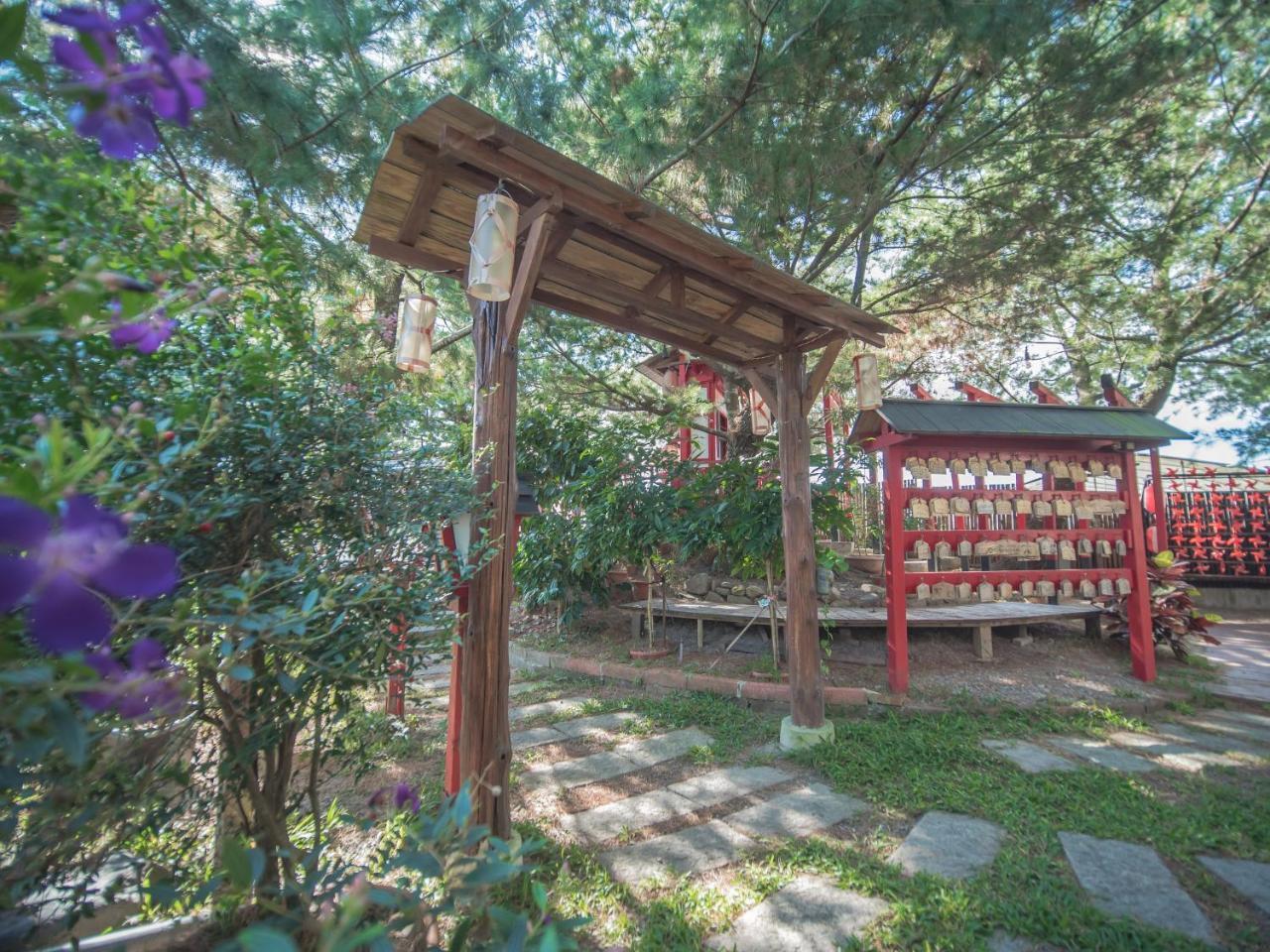 山城天嵐庭園民宿 ผูหลี่ ภายนอก รูปภาพ